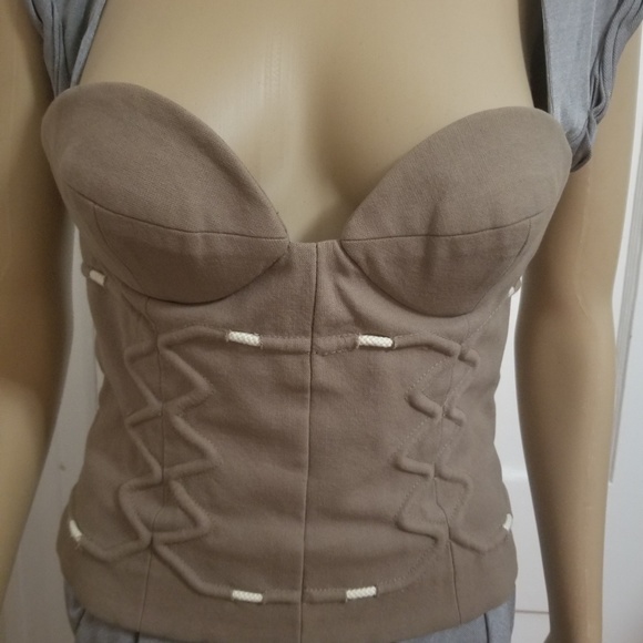 Alexander Wang Corset Midi Dress - Picture 2 of 8